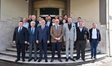 Manisa Büyükşehir Belediye Başkanı Ergün’den Ticaret Borsası’na Ziyaret